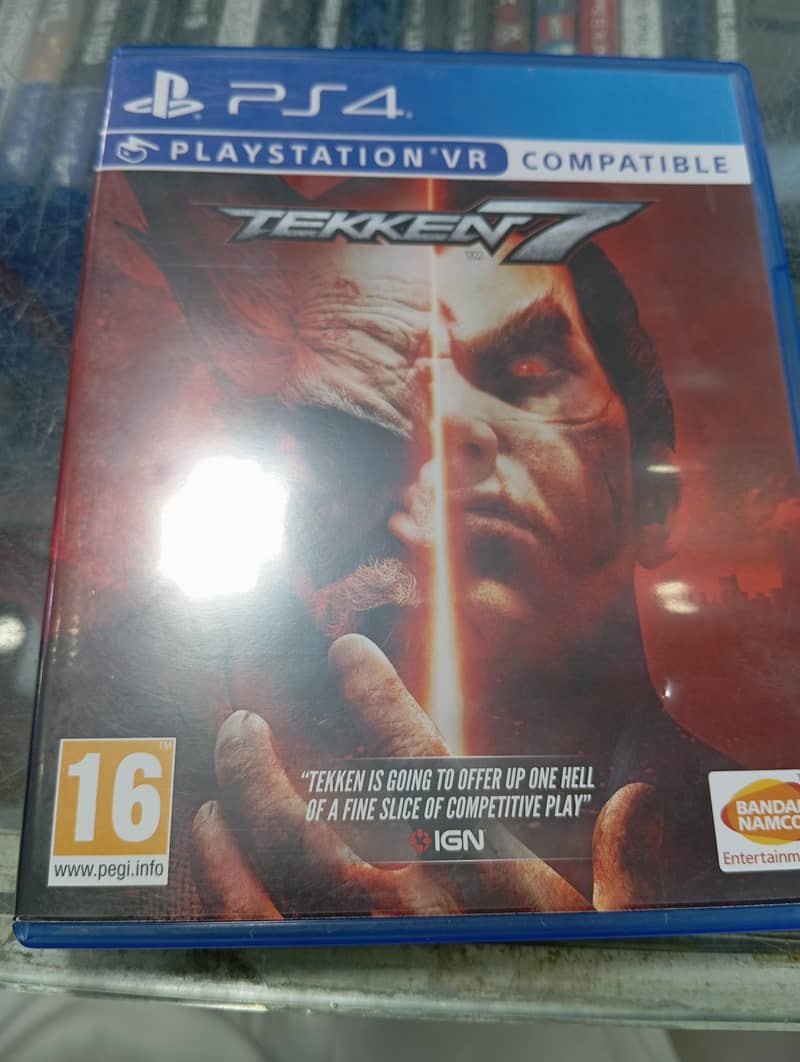 PS4 dvd (Tekken 7) 0