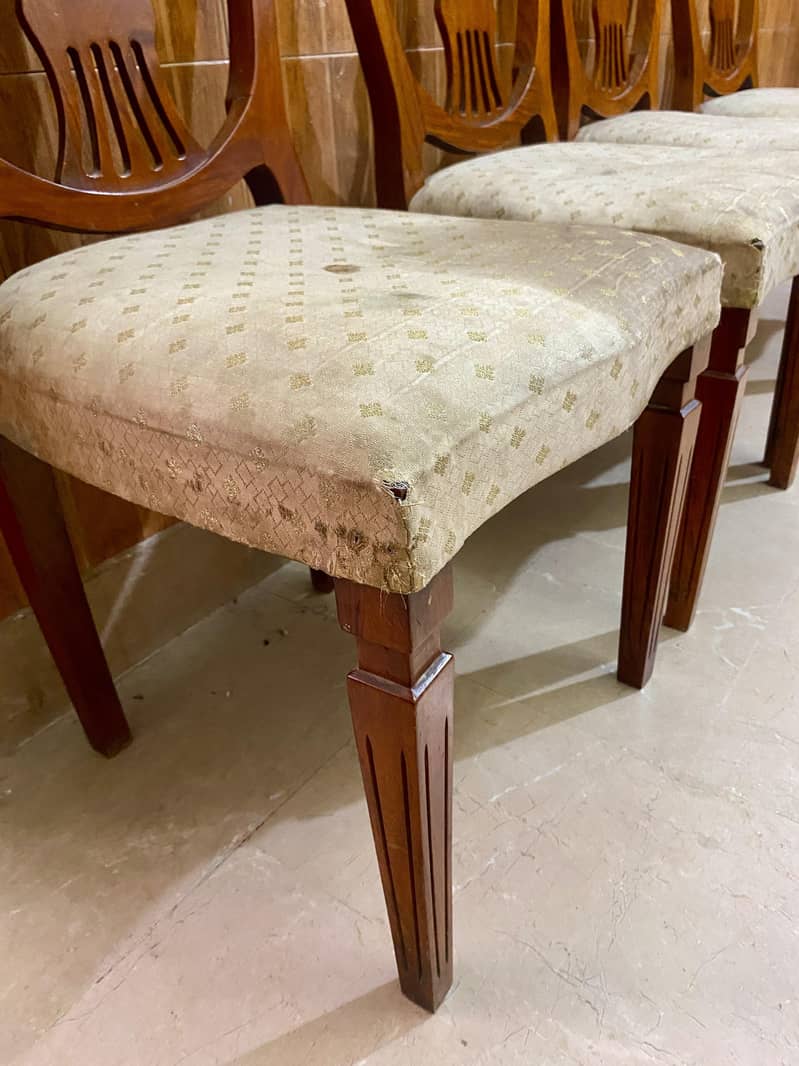 solid wooden dining chairs 2