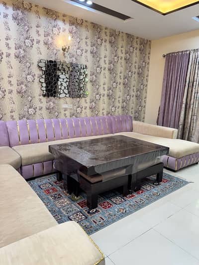 U-Shaped T. V lounge Sofa Set
