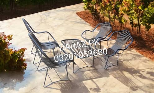 outdoor iron chair