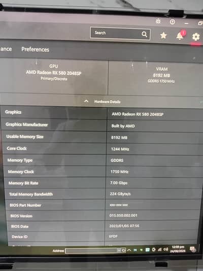 Gaming Pc core i7 6700 6th gen 3.4ghz 16gb ddr4 Rx 580 8gb
