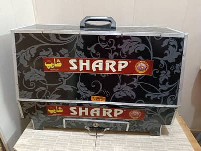 Sharp Sewing Machine with 150W Electric Motor and Pedal