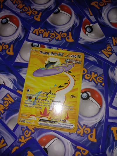 Raging Bolt Ex Legendary Pokemon Card