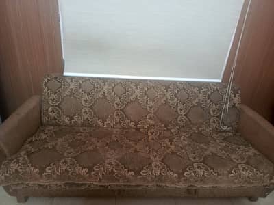 Sale slightly used sofa cum bed and 2 seater sofa.