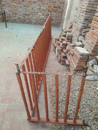 stairs iron grill