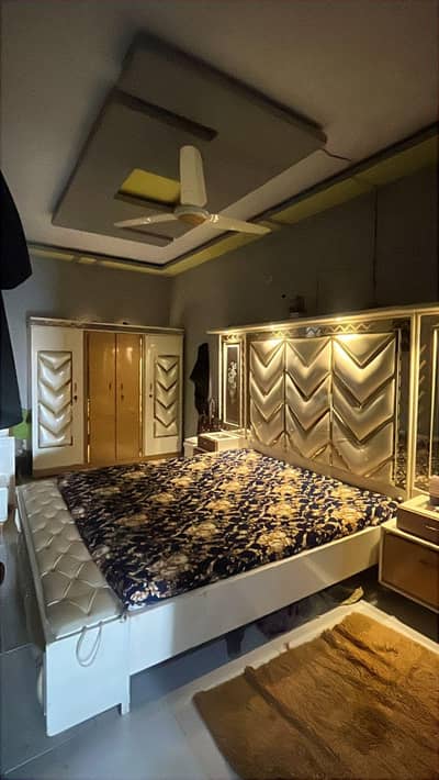 Bed set Almira, side tables, dressing table, devidor, kids Almira