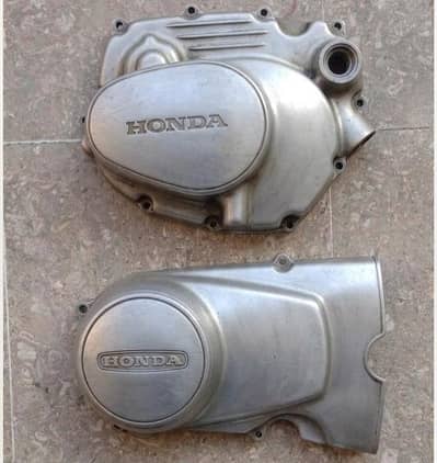 Honda 125 1991 Model Orignal Clutch Cover and Magnet Cover Pointer