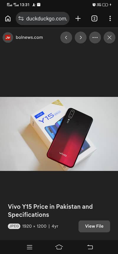 Vivo Y15
