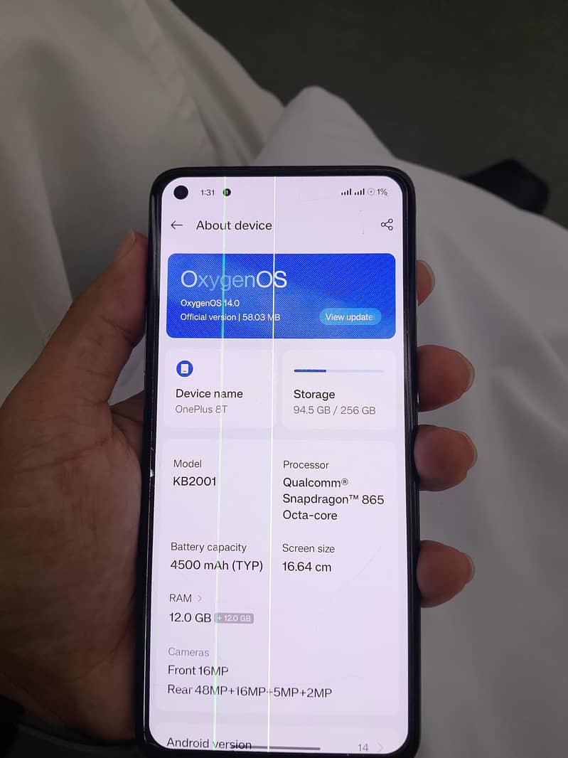 One Plus 8 t 4