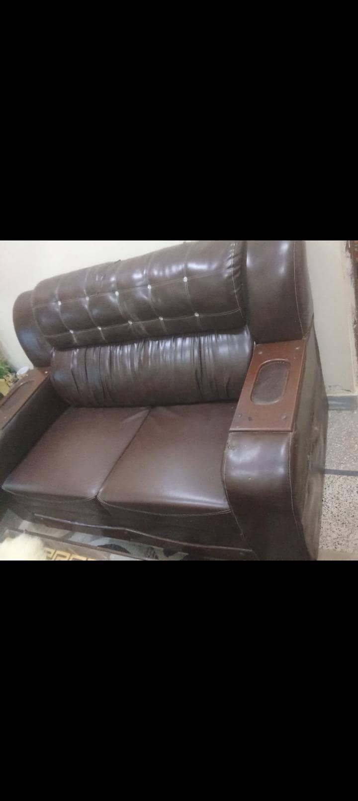 leather sofa set 3,2,1. 7