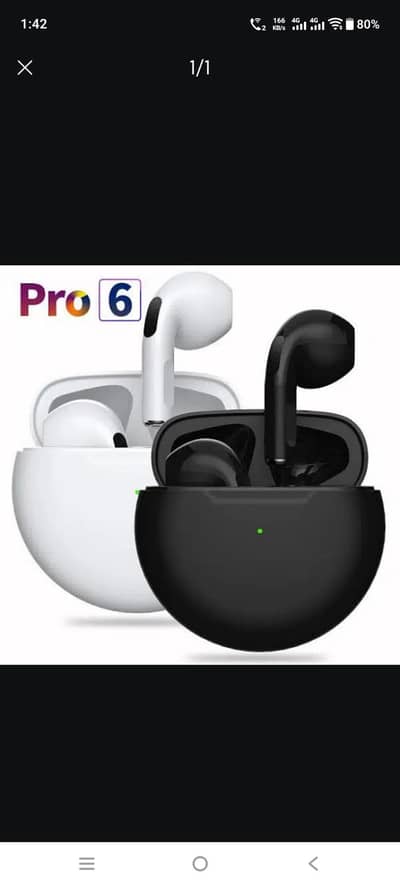 PRO 6 WIRELESS EARBUDS BT 5.1