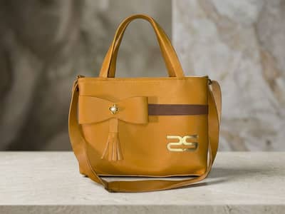 Stylish Mustard Yellow Ladies Handbag