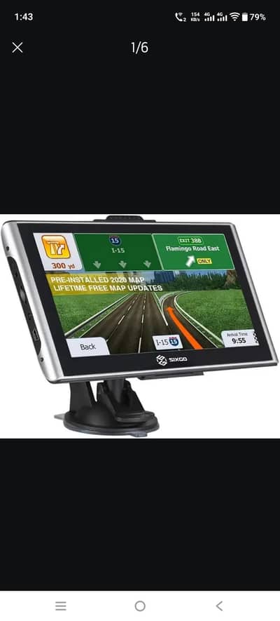 SIXGO GPS CAR NAVIGATION 7 INCH