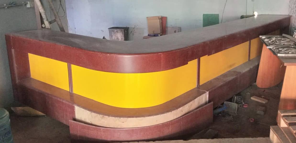solid wood counter 2
