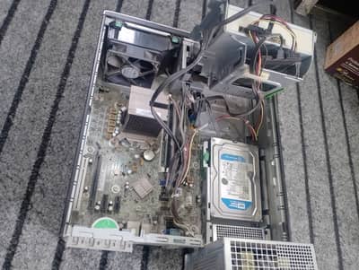 HP Compaq Pro 6300 SFF Core i5 3rd Gen | 8GB RAM | 250GB HDD | Monitor