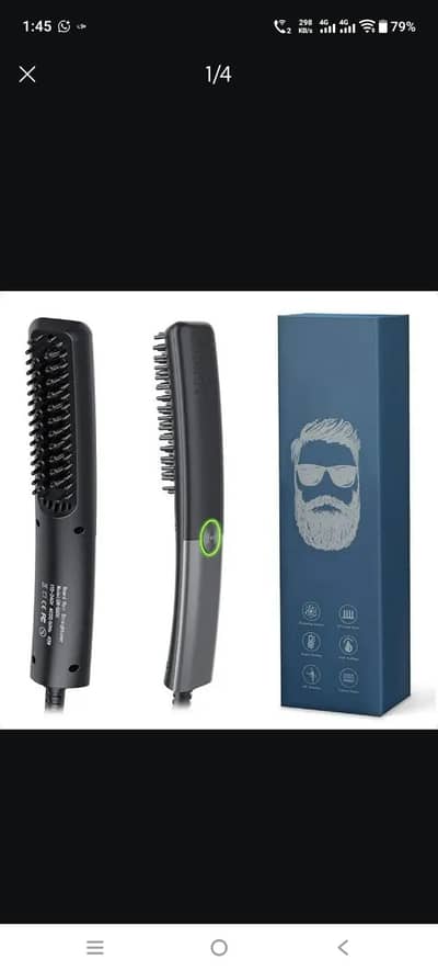 LIDASEN BEARD STRAIGHTENER COMBS