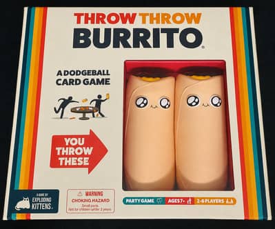 THROW THROW BURRITO – FUN CARD & DODGEBALL GAME