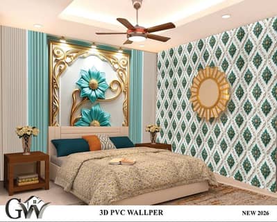 3D Washable Wallpaper for Walls | Custom Designs | 5 Year Warranty