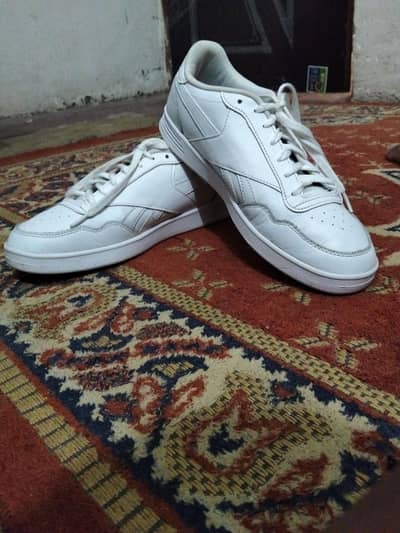 Branded Reebok Court Advance (Original GZ9620) . White Sneakers.
