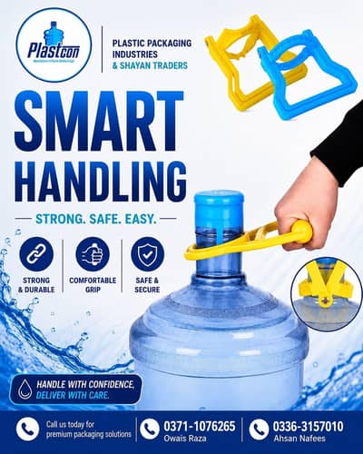 19 Liters of Bottle handles