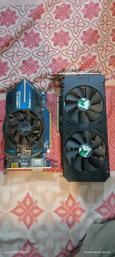 Nvidia Radeon hd6770 1gb ka RX570 4gb ka hai