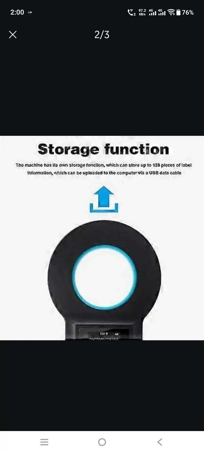 OLED PORTABLE ANIMAL TAG READER FOR DOGS AND CATS — photo 2