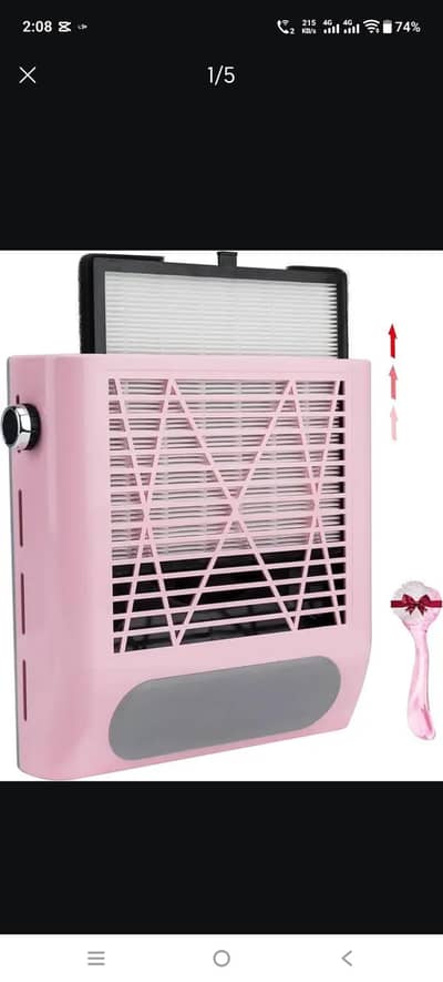COFASHION NAIL DUST COLLECTOR FOR ACRYLIC NAILS