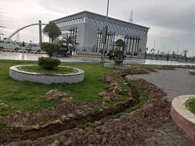 Facing Park 5 Marla Residential Plot In Beautiful Location Of DHA Sector A In Gujranwala