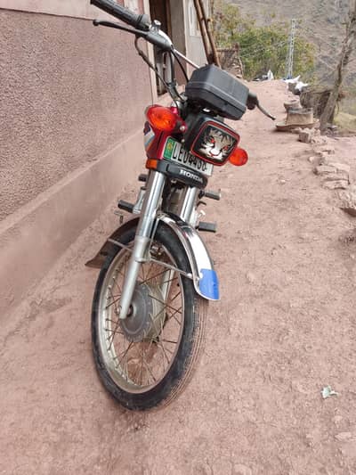 Honda CG 125 17 model Complete documents