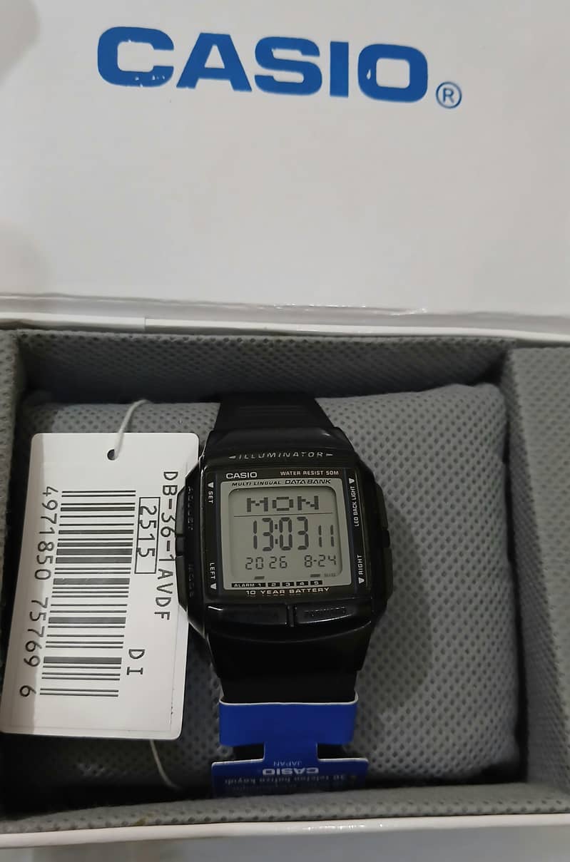 Casio watch 1