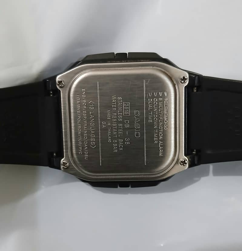 Casio watch 2