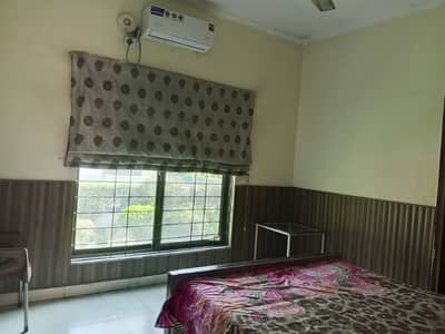 Furnished bedroom with attached bath available for Rent in dha phase 3.