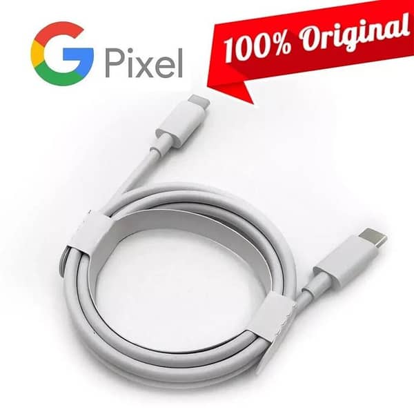 Original Cable Google Pixel 30W USB-C to USB-C Cable | Fast Charging Data Sync Wire Cord | Compatible with Pixel Phones & All Type-C Devices