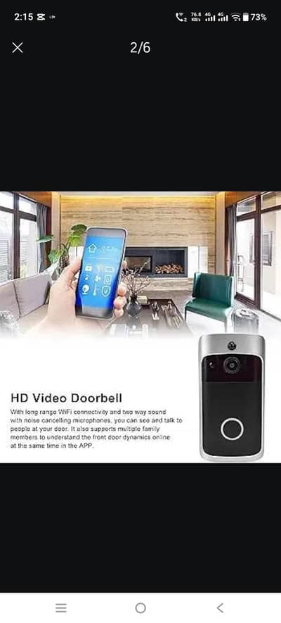 V5 WIRELESS DOORBELL CAMERA