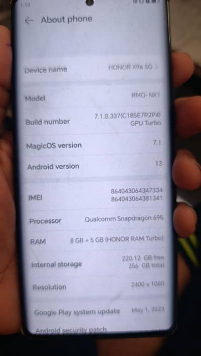 Honor X9a