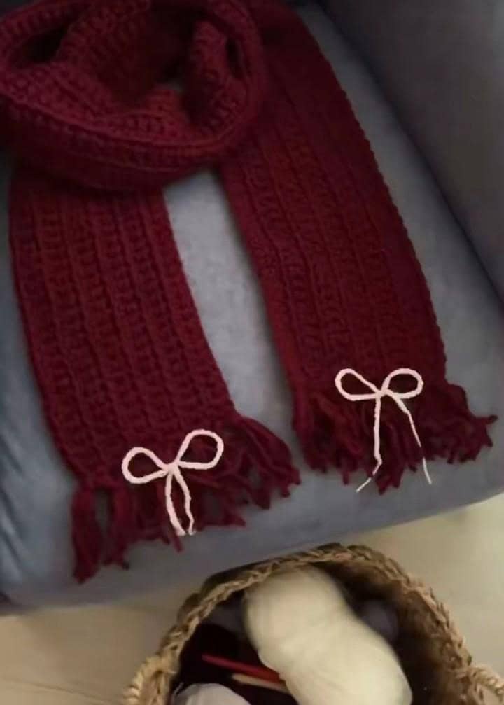 crochet scarf  2
