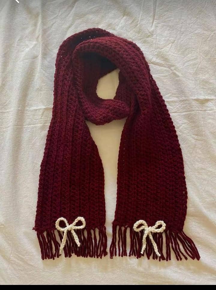 crochet scarf  4