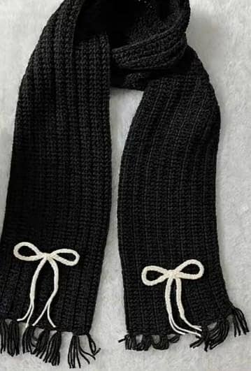 crochet scarf  5