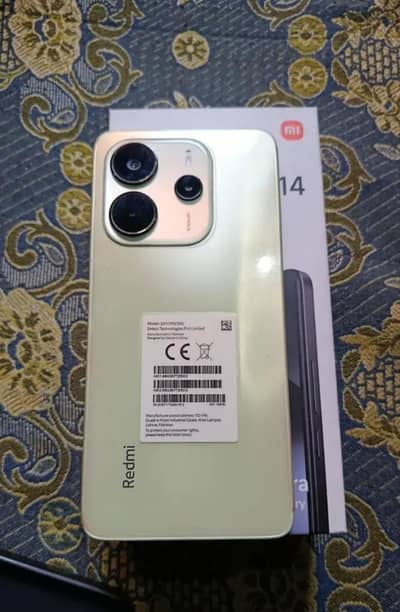 Redmi note 14 Green colour 8/128 gb 10/10