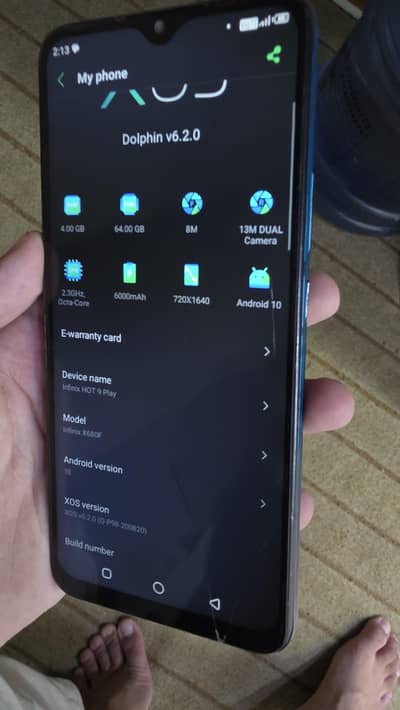 Infinix Hot 9 Play 4/64 Gb Box