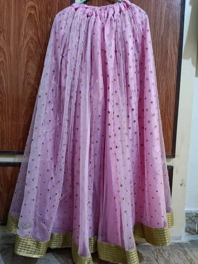baby pink lehanga