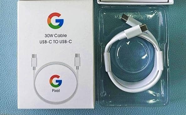 Original Cable Google Pixel 30W USB-C to USB-C Cable | Fast Charging Data Sync Wire Cord | Compatible with Pixel Phones & All Type-C Devices