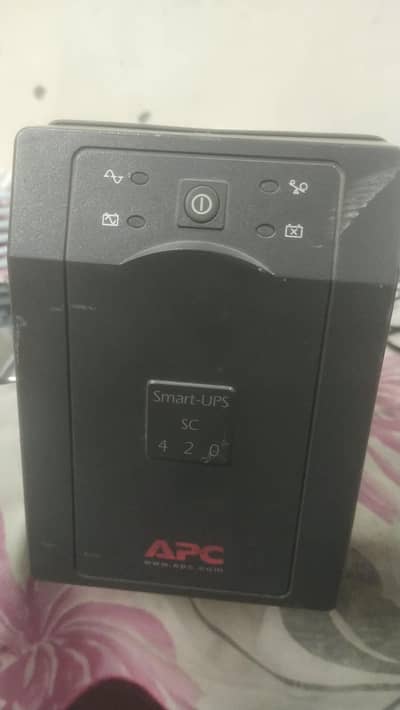 APC SMART UPS SC 420VA (260 WATT OUTPUT) SINGLE BATTERY