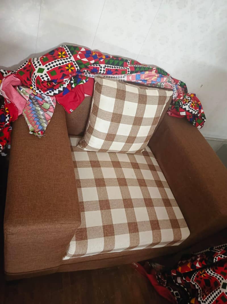 complete Sofa Set 3+2+1 1