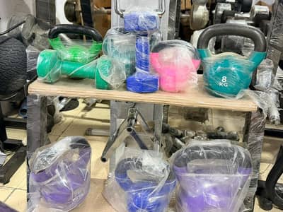 Kettelbell / Dumbbell / Weight plates / Rods / Home gym / walking pad