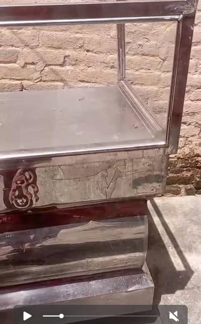 fast food steel counter