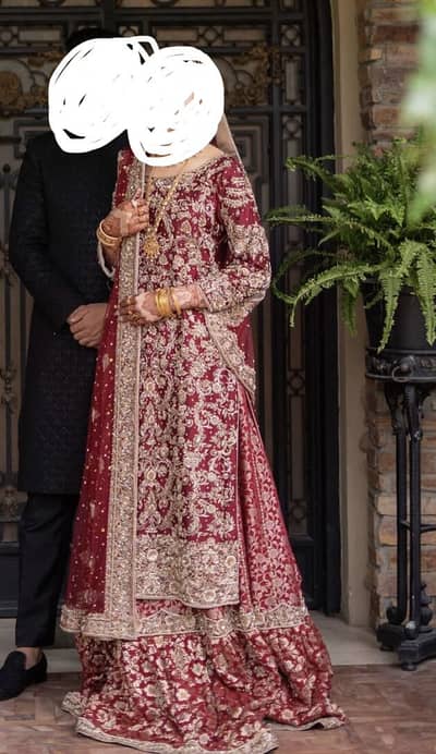 Farshi bridal dress