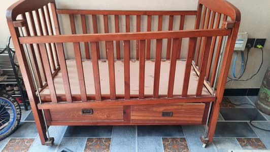 Kids Baby Cart Master Size, Solid Wood Used, Good Condition