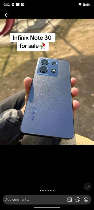 Infinix not30