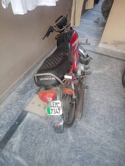 Honda CD 70 Red first owner Urgent sale